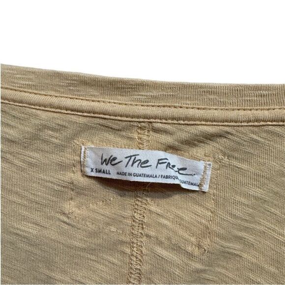 Free People NWT Hailey Long Sleeve Top in Hazy Day Size XS - Picture 7 of 9